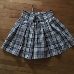 Kawaii Plaid Skirt from Harajuku