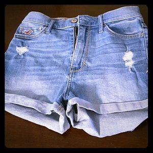Hollister high-rise shorts