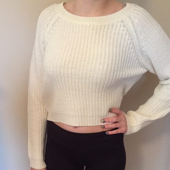 Cream chunky sweater