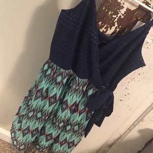 Sun dress. Worn once. Size Sm