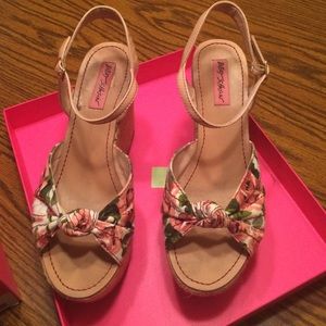 Betsey Johnson wedges