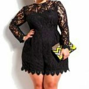 Lace Romper