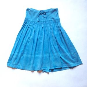 Blue Circle Skirt