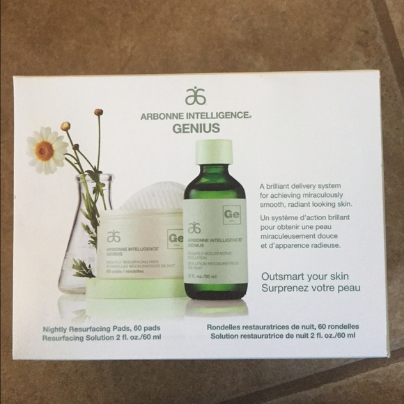 Arbonne Genius Nightly Resurfacing Pads