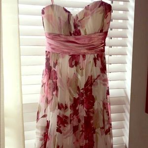 Floral mini dress