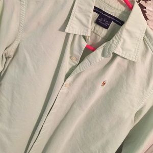 Ralph Lauren button down. Size 4. Like new.