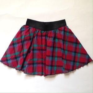 Plaid Mini Skirt