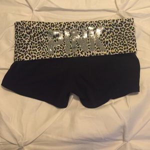 PINK booty shorts
