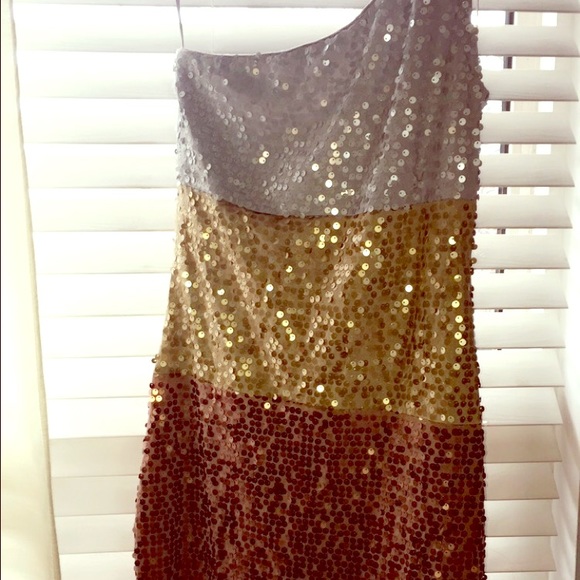 Glitter mini dress