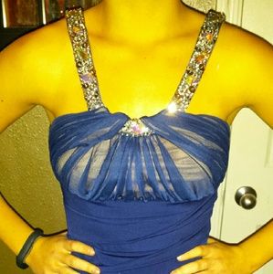 Navy blue Prom dress