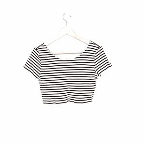 Stripped crop top