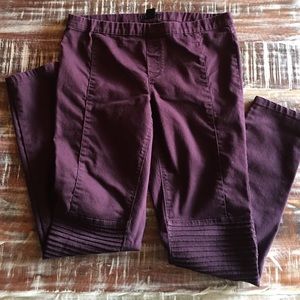 H&M moto legging pants