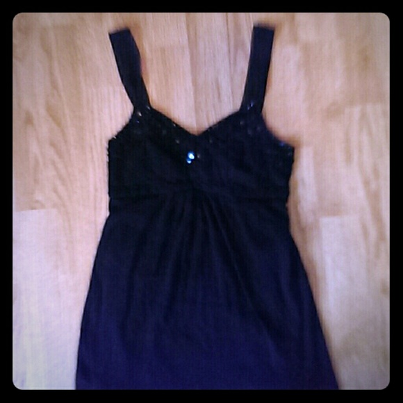 Express beaded tank top