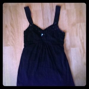 Express beaded tank top