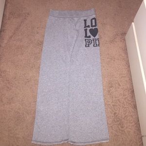 Pink VS sweatpants