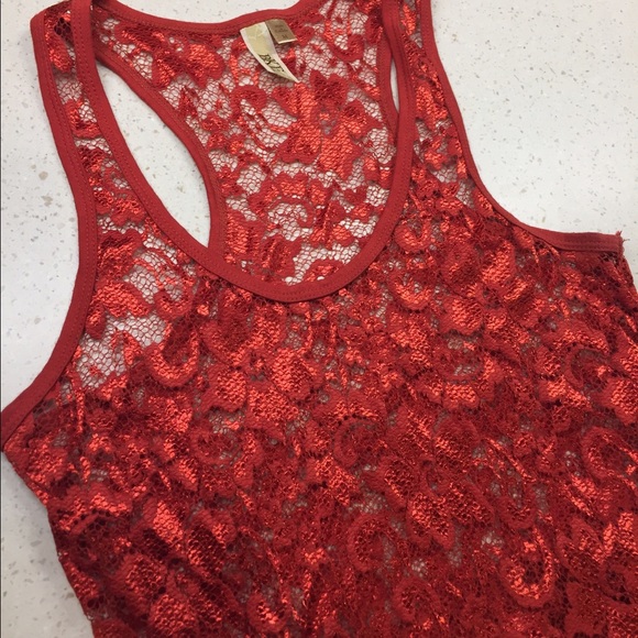 BKE lace tank