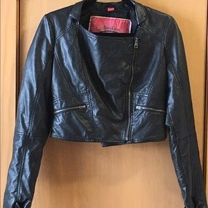Bad Ass Little Faux Leather Jacket