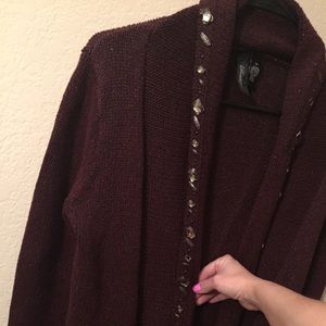 BKE boutique cardigan sweater