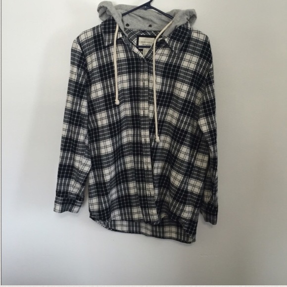 Black and white flannel