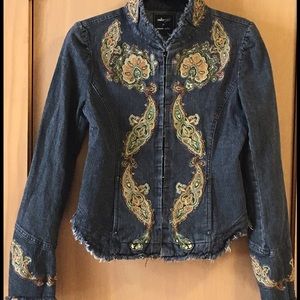 Embroidered Jean Jacket