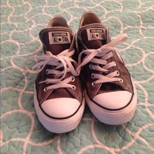 Charcoal Gray Converse All-Stars