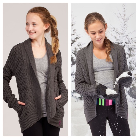 lululemon athletica Sweaters - Breathe Relax Love wrap