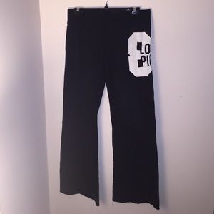 PINK Victoria's Secret Black Sweatpants