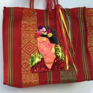 💥BOGO SALE! Frieda Handmade Tote/beach bag💥