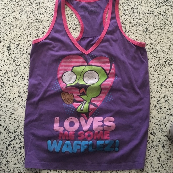 Invader zim, gir tank top