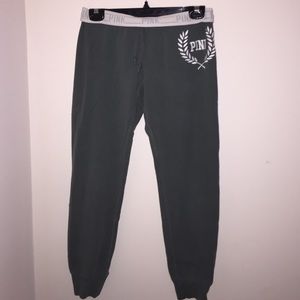 PINK Victoria's Secret green Sweatpants