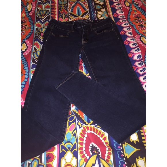 American Eagle Dark Wash Jeggings