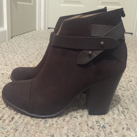 Chocolate Brown Booties