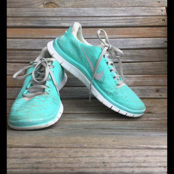 Nike 3.0 Tiffany Blue/Grey Reflective Shoes