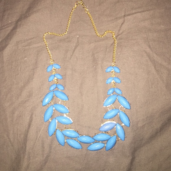Blue Statement Necklace