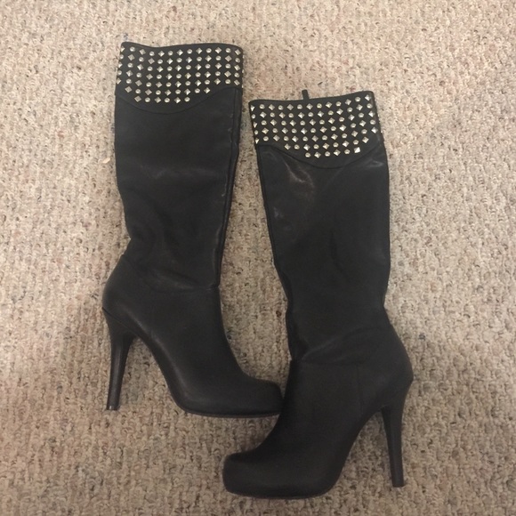 BCBG Studded Boots