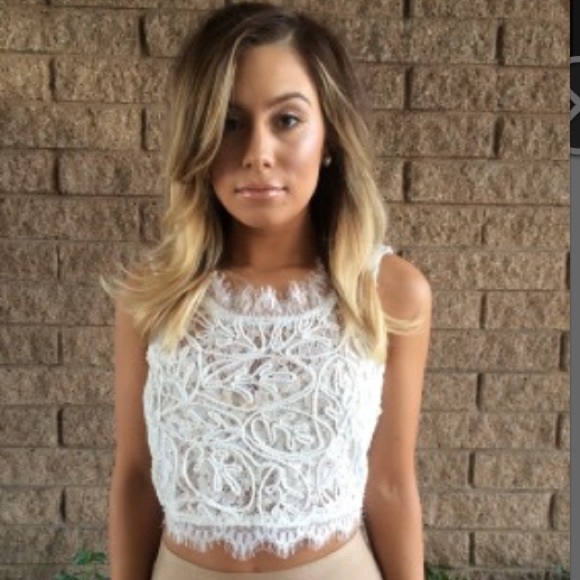 Lace crop Top