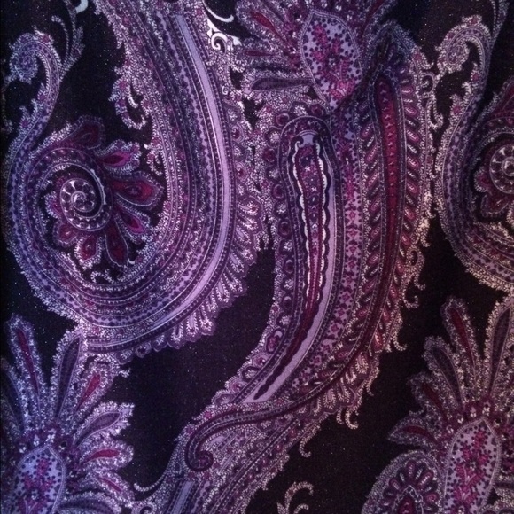 Paisley print long sleeved blouse - Picture 4 of 4