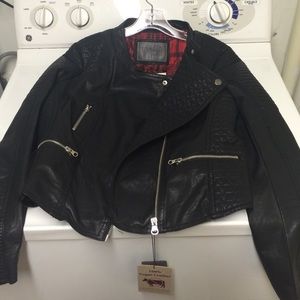Brand new leather jacket. Never worn