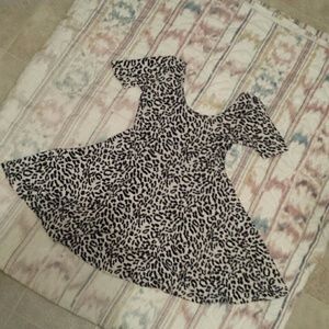 Delia's White Leopard Dress