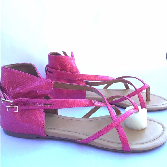 Cute pink sandals