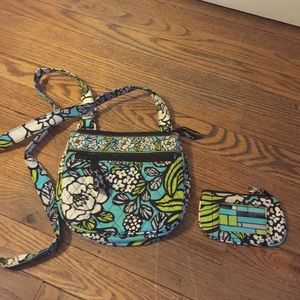 Vera Bradley Purse and Wallet set
