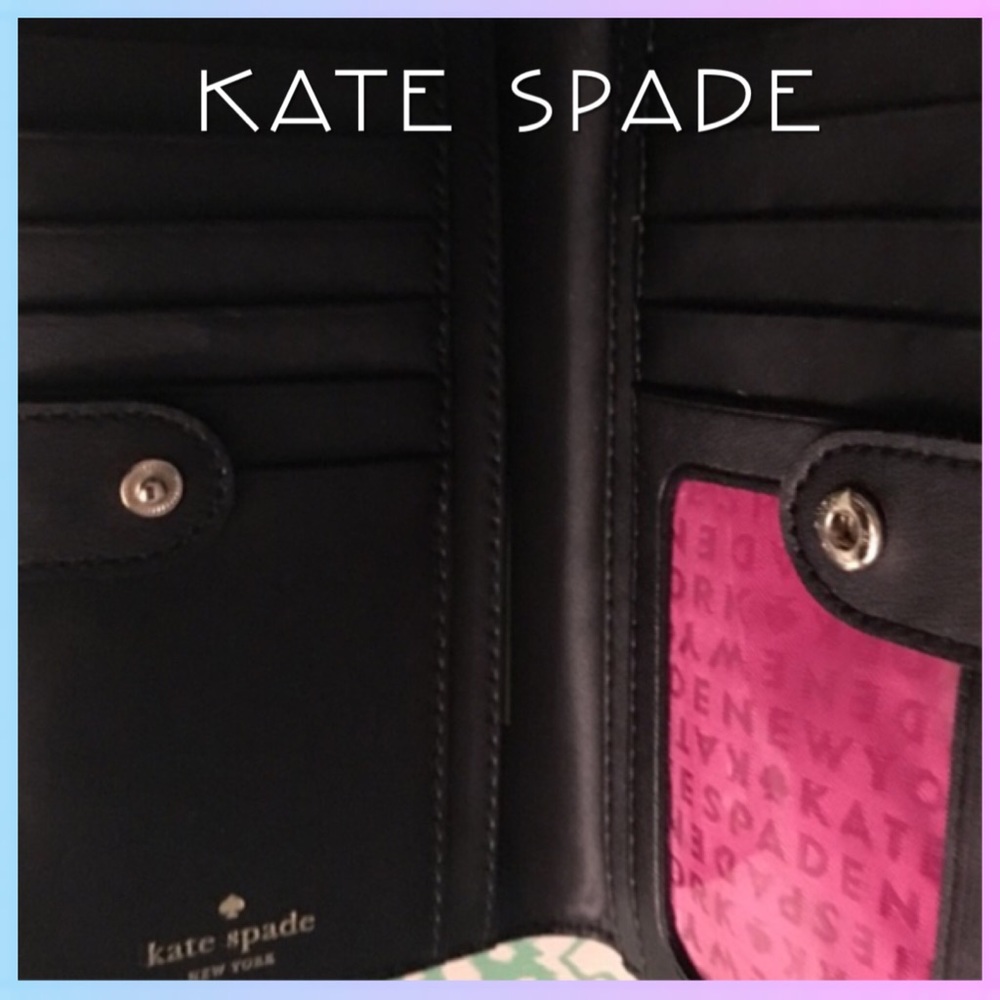 New Kate Spade Black Wallet