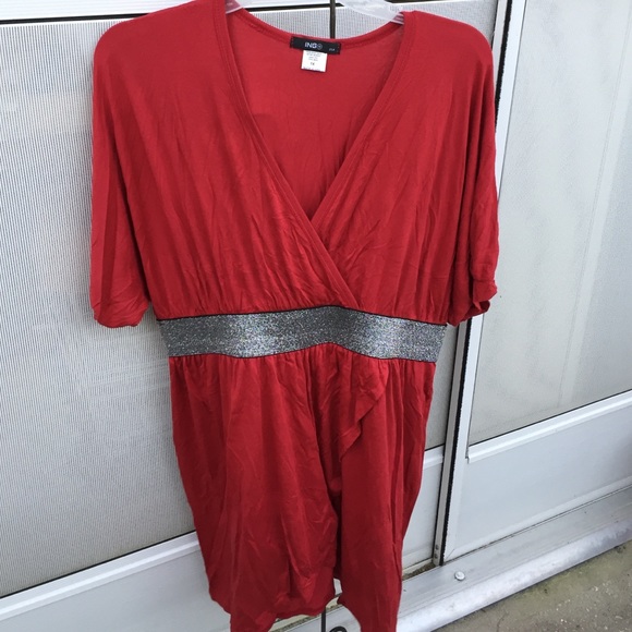 Plus 1x Top Tunic Red NWT AGB