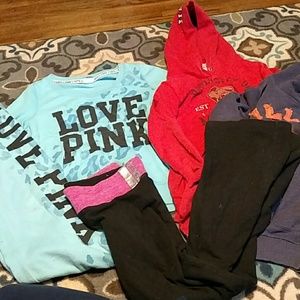 Mixed lot of Victoria secret pink clothes xs-large