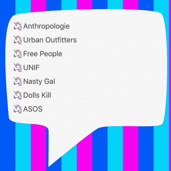 My fav brands / what you'll find in my closet - Picture 2 of 3