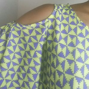 Retro Shoulder Detail Dress