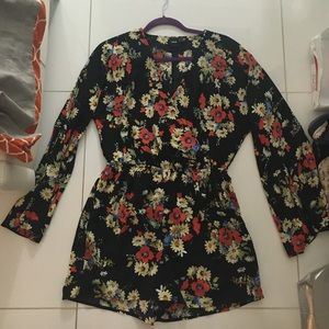 Floral romper