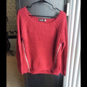 Red Sparkle Sweater