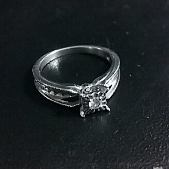 💍Sterling silver Engagement Ring💍 - Picture 2 of 4