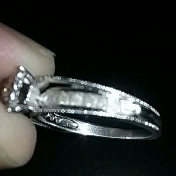 💍Sterling silver Engagement Ring💍 - Picture 4 of 4